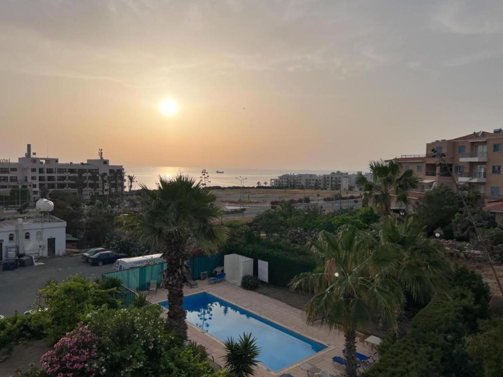 H&O Diamond Complex Sea View Apartment Paphos Buitenkant foto